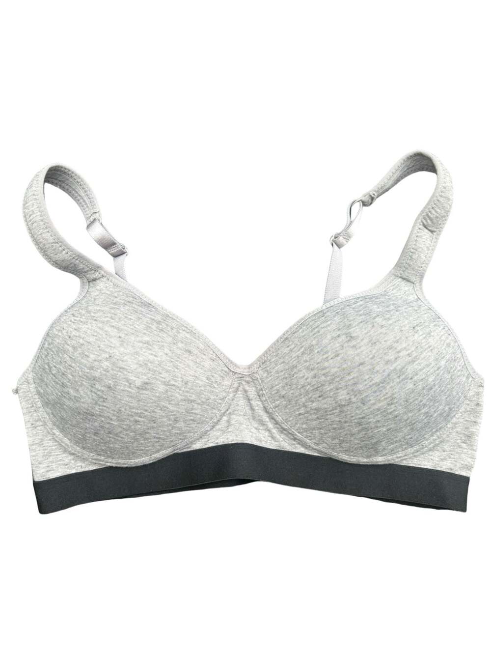 Zone Pro Heather Gray Padded Comfort Bra XL/EG